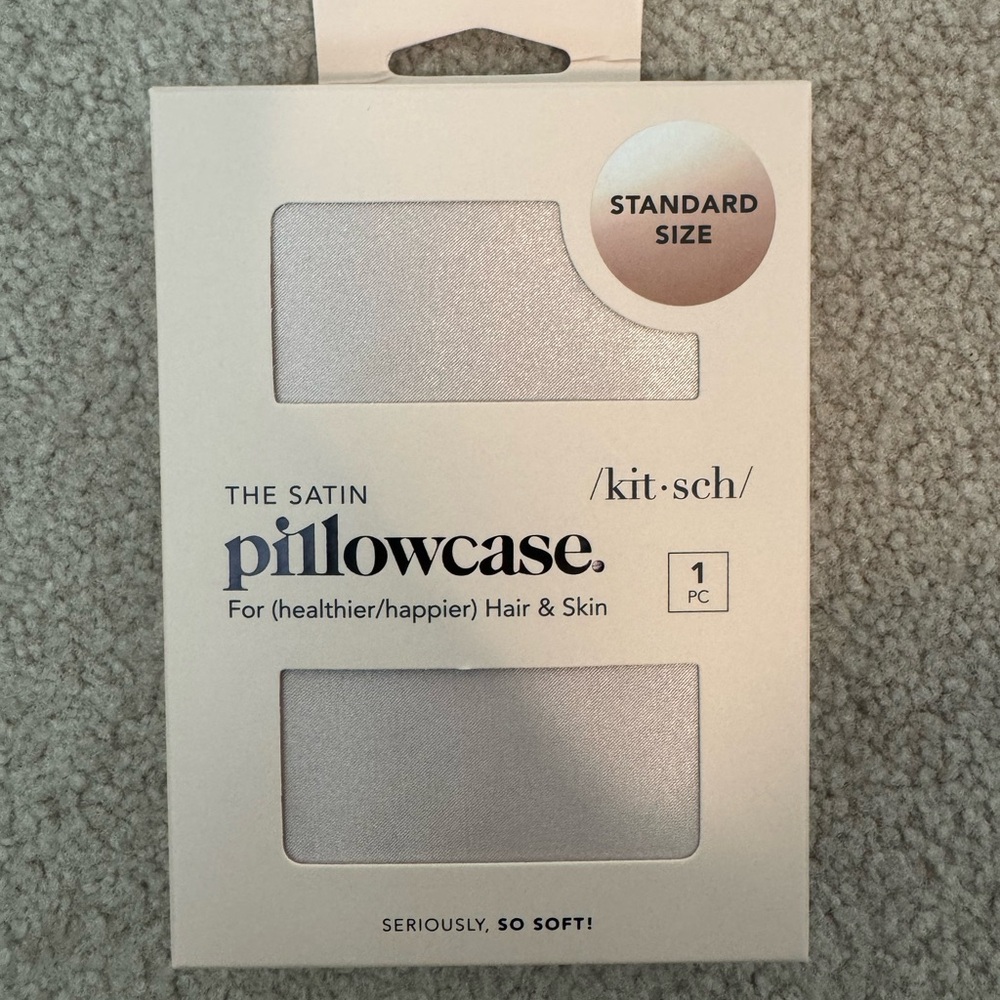 Kitsch Satin Pillowcase - Champagne